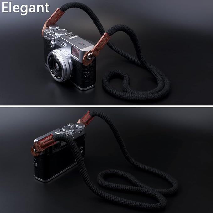 VKO Camera Strap,Soft Rope Camera Neck Strap, Shoulder Strap for DSLR SLR Mirrorless Camera with Round Hole Interface 100cm - Image 8