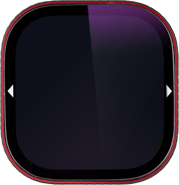 Magnetic Neutral Density Filter ND16 4 Stops for iPhone 17 Pro/Pro Max - Lens Protector for Phone Camera Accessories (Requires GiAi Magnetic Case - Sold Separately) by Unknown