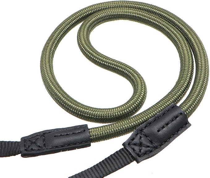 Quick Release Camera Neck Strap Shoulder Strap Belt for Mirrorless Digital Cameras Climbing Rope with Quick Release QD Loops Connector with O-Ring Adjustable Length 30-53inch Green by HITHUT