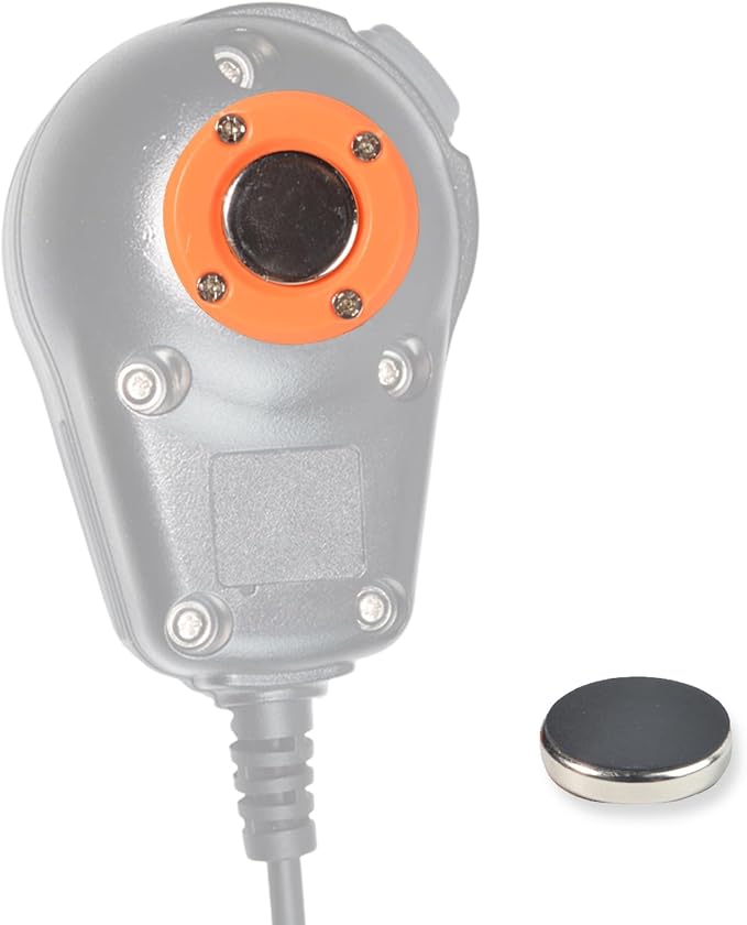 TWAYRDIO Magnetic Radio Mic Holder, Mobile Microphone Magnet Mount, Mic Hanger Mag-Mount for Motorola HMN1090D RMN5127C Kenwood KMC-35 Mics by TWAYRDIO