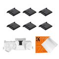 K&F Concept Hot Shoe Cover, 6-Pack Universal Camera Hot Shoes Cap for Canon Nikon Sony DSLR, SLR, Mirrorless Camera, ABS Hot Shoe Protector by KFCONCEPT