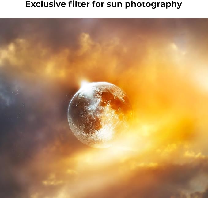 K&F CONCEPT 52mm ND100000(16.6 Stops) High Definition ND Lens Filter | Optical Glass Fixed Neutral Density Lens Filter with 28 Multi-Layer Coatings (Nano X Series) FN706 - Image 3