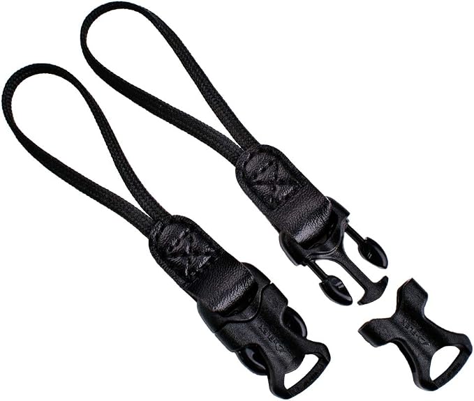 VKO Camera Strap Quick Release QD Loops Connector | for DSLR SLR Cameras Neck Shoulder Strap Binoculars Adapter Connect Connectio(Medium Thick Rope) by VKO