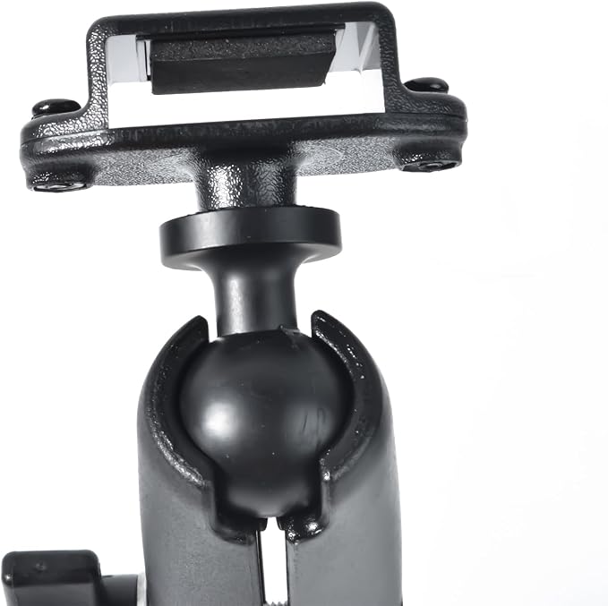Universal Radio Bracket, Walkie-talkies Back Clip Mount with 25mm 1" Ball Adapter Compatible with RAM Mounts B Size Double Socket Arm - Image 3