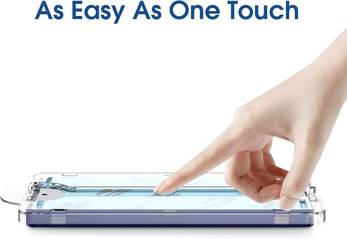 amFilm OneTouch for Samsung Galaxy S26 Ultra Screen Protector TemperedGlass | Auto-Alignment, 30s Install, Bubble Free, Scratch & Drop Protection, HD Clear, Camera Lens Protector, 2+2 Pack (S26U-6.9'') - Image 7