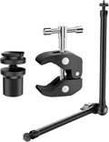 EMART 22" Magic Arm Camera Mount with Super Clamp,Camera Mounts & Clamps | Friction Adjustable Camera Mount with 1/4" Screw 1/4"&3/8" Thread Cold Shoe for Photography/Video/Webcam/Flash/Monitor/DJI by EMART