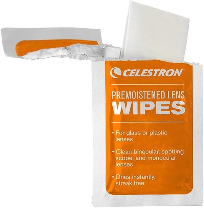 Celestron Lens Cleaning Kit for Telescopes, Binoculars & Cameras | Cleaning Solution, Cloth & Accessories Included, Complete Cleaning Kit, Safe for Optical Coatings, Removes Dust & Smudges - Image 4