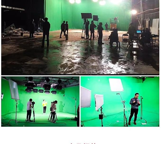 Green Screen Backdrop 10x20ft Photo Backdrop Chromakey Muslin Portrait Green Backdrop for PS Keying/Video Creation/Studio Portrait Shoots - Image 5