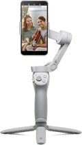 DJI OM 4 SE - 3-Axis Smartphone Gimbal Stabilizer with Tripod, Magnetic Design, Portable and Foldable, ActiveTrack 3.0, Story Mode, Vlogging Stabilizer, YouTube TikTok Video, for Android and iPhone by Unknown