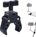 Aluminum Clamp 15-50mm - Heavy Duty Camera Mount with 1/4" Screw for DSLR LED Light Microphone, Photography Studio Video Clamp for Pipe Rod Tripod-62020 by Mechrig