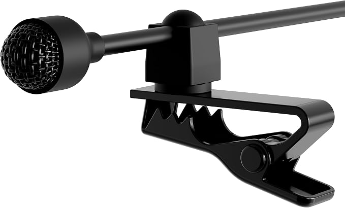 J K MIC-J 044 Lavalier Microphone Compatible with Sennheiser Bodypacks | Omni Condenser Lapel Microhpone with 1/8" Locking Screw Plug Compatible with Sennheiser Wireless Bodypack Transmitters - Image 3