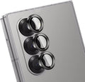 Camera Lens Protector for Samsung Galaxy Z Fold 6,1 Pack | Tempered Metal Glass Camera Cover Film,HD Clear,Anti-Scratch Lens Screen Protector Film,Case Friendly,Black Titanium by Unknown