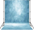 Abstract Photography Backdrop for Photoshoot,8x14ft,Light Blue,No Stand | Professional,Polyester Fabric,Roller Pocket on Top,Vintage Portrait Photo Props Booth Background,Photoshoot Studio by Haboke