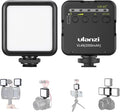 Ulanzi VL49 On-Camera LED Video Fill Light, 5500K 2000mAh Rechargeable | CRI95+, 3 Cold Shoe Light, Dimmable Brightness, Portable Mini Photography Lighting, for Vlog TikTok YouTube Live Streaming by ulanzi