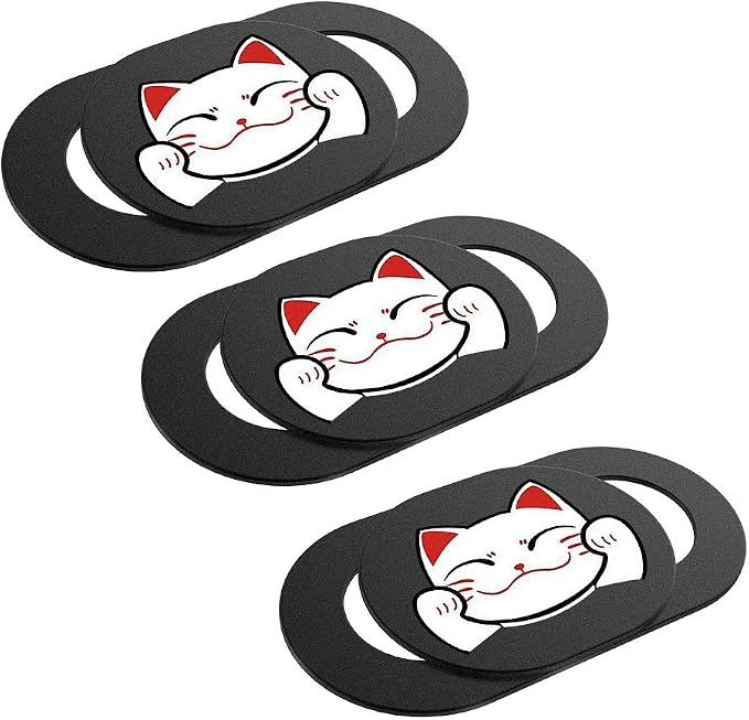 3Pack Laptop Camera Cover Slide Cute, Laptop Accessories, Webcam Cover Slide, Phone & Computer Camera Cover Slide, Web Cam Privacy Cover, Camera Blocker. Fits MacBook Pro & Air, iPhone iPad iMac by Haulonda