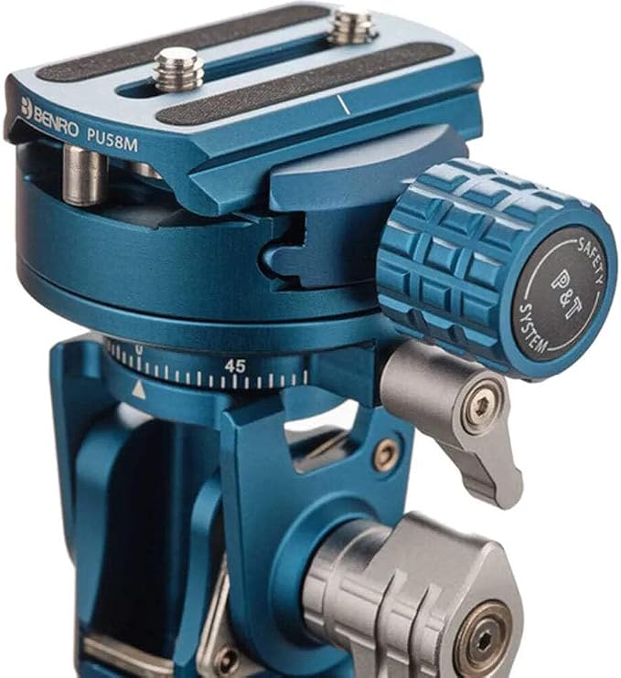 Benro SupaDupa Tilt Head – +90° / -60° Tilt, 360° Pan Platform, Arca-Swiss Quick-Release & 17.6 lb Load Capacity for Monopods & Tripods (SDTH6090) - Image 2