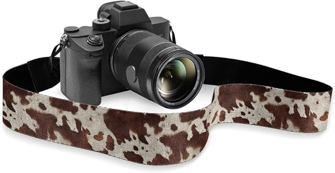 Coldinair Black Adjustable Camera Strap Universal Neck & Shoulder Soft Padded Strap for All DSLR Cameras,Binoculars by Coldinair