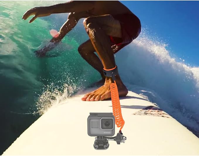 Action Camera Non-Slip Handler Floating Hand Grip Holder Mount | Steel-cored Safety Wrist Strap for GoPro DJI Insta360 Olympus Akaso Underwater Diving Surfing Snorkeling Rafting Kayaking - Image 7