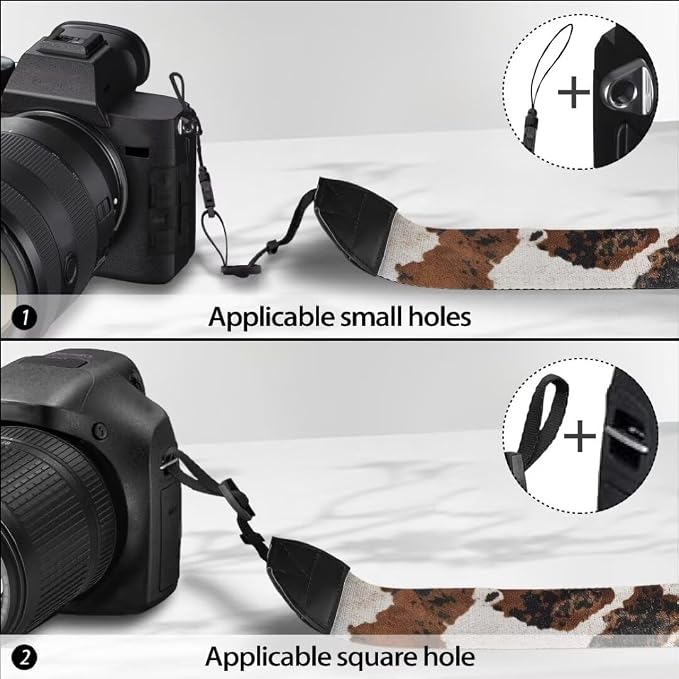 Coldinair Black Adjustable Camera Strap Universal Neck & Shoulder Soft Padded Strap for All DSLR Cameras,Binoculars - Image 5