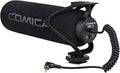 COMICA CVM-V30 LITE Video Microphone,Super-Cardioid Condenser On-Camera Shotgun Microphone for Canon Nikon Sony Panasonic DSLR Cameras,Mic for iPhone Android Smartphone with 3.5mm Jack(Black) by COMICA