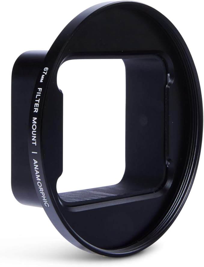67mm Mobile Lens Filter Mount for T-Series II for Anamorphic | Press-Fit Filter Adapter Ring for Smartphone Lenses (Attach CPL, ND, CineBloom & 67mm Camera Filters to Phone Lenses) - Image 5