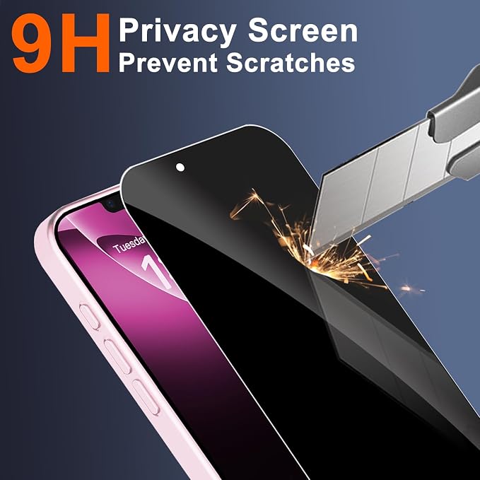 Magnetic for iPhone 17e Case & iPhone 16e Case, Pink | Full Camera Protection, with Privacy Screen Protector, Compatible with MagSafe, Matte Shockproof Cover for 17 e / 16 e - Image 7