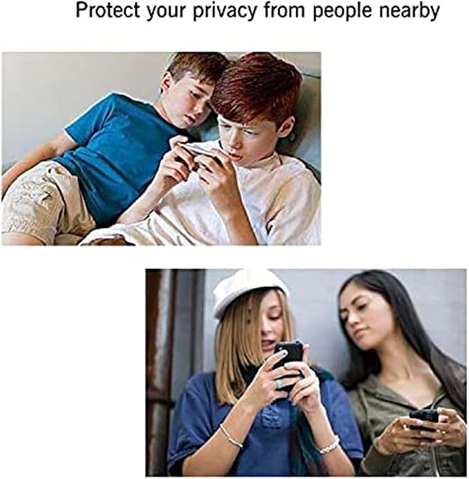 Ailun Privacy Screen Protector + Camera Lens Protector for iPhone 13 Pro | 2+2 Pack, 6.1 Inch Display, Anti Spy Private Tempered Glass Film, HD - Image 4