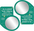 Smartphone Camera Lens Filter for iPhone 16/15/14/13 Pro Max Samsung Moto Google and TCL, 2 Pack by ALILUSSO