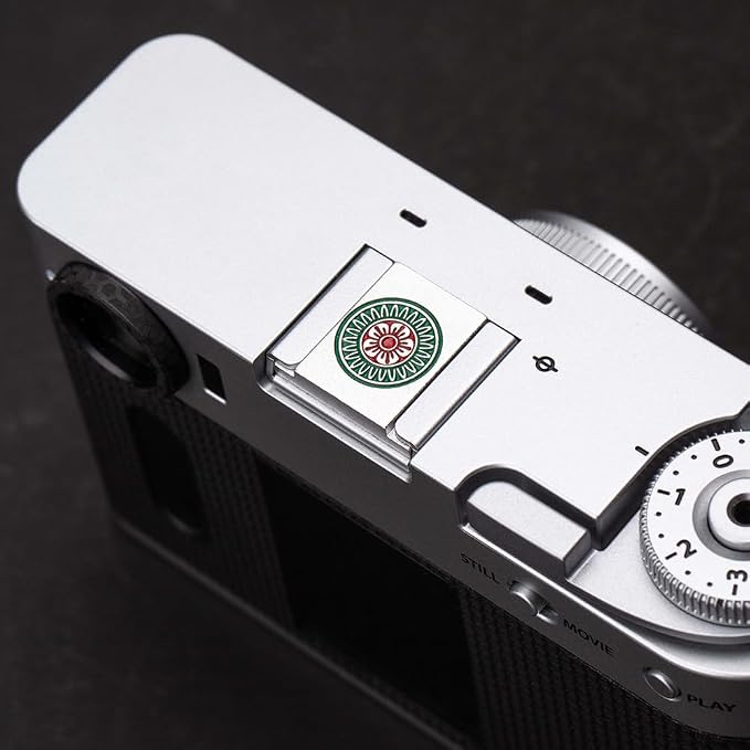 Chinese Mahjong Camera Shutter Button and Camera hot Shoe Cover, Suitable for Fuji XE3/XE4/XT100/XT200/XT20/XT30/XT4/XT5/XPRO2/XPRO3/Nikon ZF (Chinese Mahjong hot Shoe Cover) - Image 6