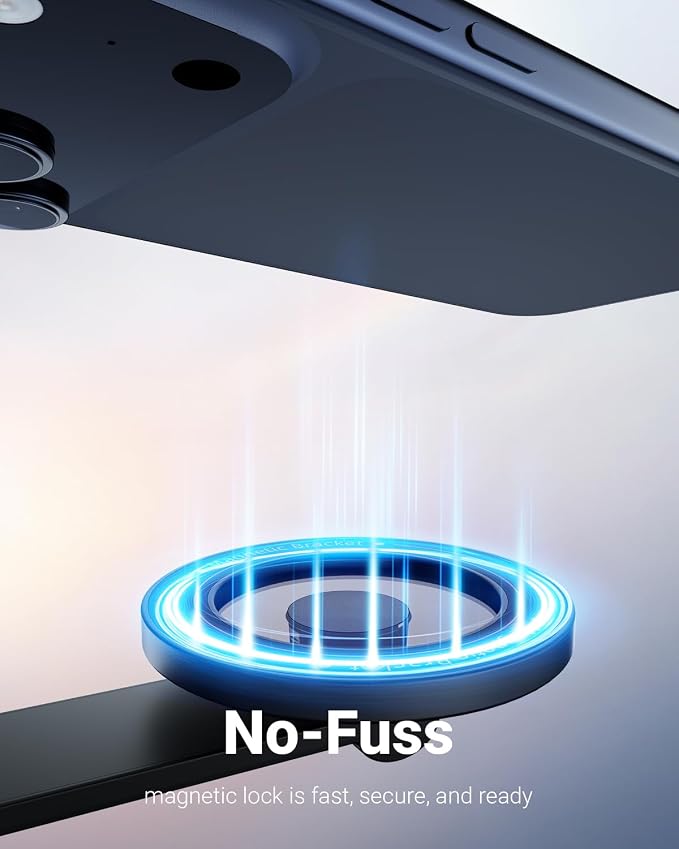 EUCOS 62" Magnetic Phone Tripod for iPhone, Selfie Stick Tripod with Remote | N52 Strong Magnetic Phone Stand, Extendable Cell Phone Stand for Video Recording, Travel - Image 2