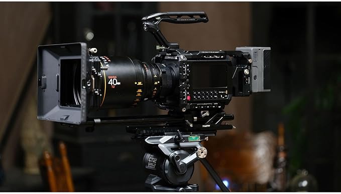 Tilta Camera Cage Pro Kit Gold Mount Compatible with Blackmagic Pyxis 6K/12K | Includes Full Cage, Top Handle, Gold Mount Battery Plate, Side Plate, Bottom Plate, 15mm Baseplate w/Rods, and Mini Tool | Gold Mount Pro Kit with 15mm LWS baseplate and Xen... - Image 2