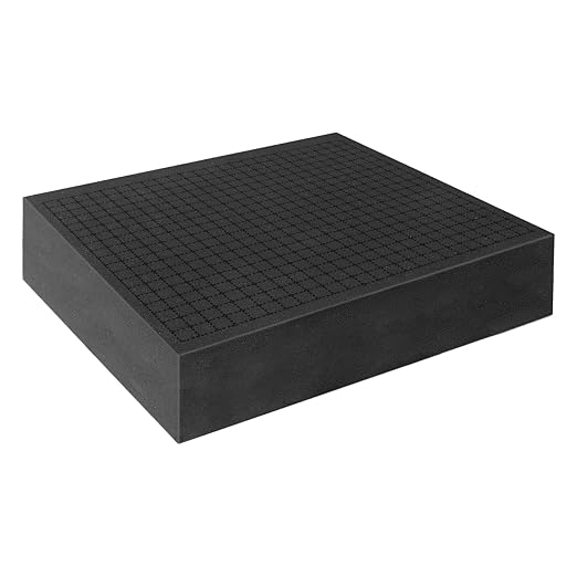 Pick and Pluck Foam Sheets, 1 PCS 16 x 12 x 4 Inch Pick Apart Foam Inserts for Camera Storage, Crafts, Tool Box, Storage Drawer by YIENFBEV