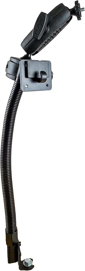 Seat Rail Mount With Mic Holder For the Icom IC-706 IC-7000 ID-4100 IC-2820 - Image 2