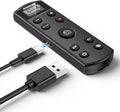 for Sony Camera Rechargeable Shutter Release Wireless Remote Control | Compatible with Sony ZV-E10,ZV-1F,ZV-1,A6400,A6700,A7C,A7III,A9,A9 II,DSC-RX0 II,Replace RMT-P1BT(Black) by AODELAN