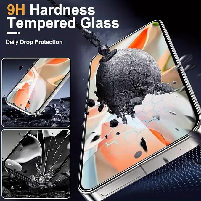 XDesign 3+3 Pack for Google Pixel 10 Pro Screen Protector 6.3 inch, 3 Pack Tempered Glass Screen Protector&3 Pack Camera Lens Protector - Image 2