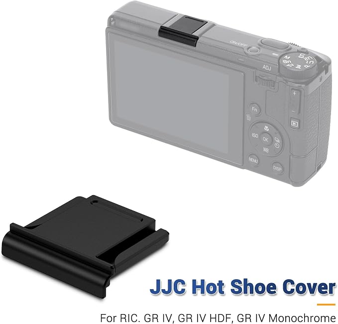 JJC Blue Camera Shoe Cover for Ricoh GR IV GRIV GR4 GR IV HDF GR IV Monochrome, Replaces GK-2 Shoe Cover, Flash Hot Shoe Cover Cap for GR IV GRIV GR4 - Image 7