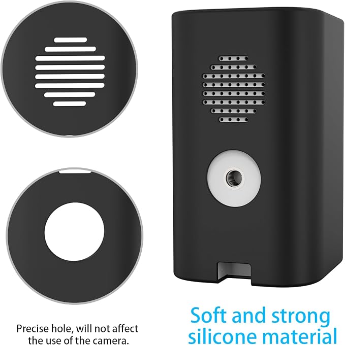 HOLACA Weatherproof Silicone Cover Protective Case for WYZE Spotlight Battery Cam Pro Camera Skin Anti-Scratch Protective Cover for Extra Protection (1 Pack) - Image 4