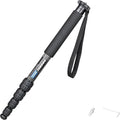 Carbon Fiber Camera Monopod INNOREL RM255C Professional Portable Compact Lightweight Travel 5-Section Monopod for Canon Nikon Sony DSLR Camera Video Camcorder DV Photography Bracket Load 15lbs/7kg by INNOREL
