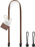 Slim Leather Camera Strap with Quick Release, Neck, Shoulder Strap by CCoiro