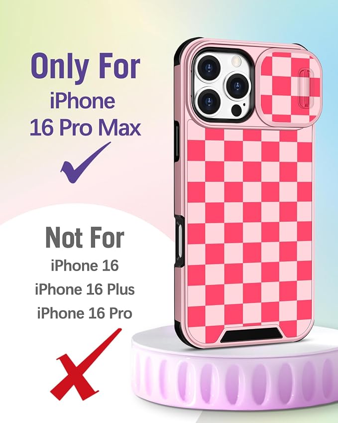 Buleens for iPhone 16 Pro Max Case 6.9 Inch - with Ring Stand & Camera Cover Aesthetic Cute Designed for Women Girls Pretty Unique Kawaii Girly Phone Case for iPhone 16 Pro Max Compatible with Magsafe - Image 2