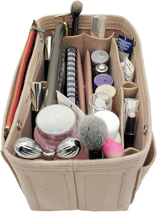 LEXSION Purse Organizer Insert Multi Pocket Bag Organizer Shaper | zipper bag, tote shaper, multi pocket bag, handbag shaper, various sizes - Image 5