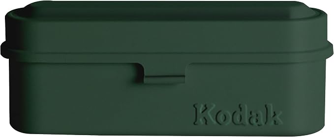 KODAK Film Case - for 5 Rolls of 35mm Films - Compact, Retro Steel Case to Sort and Safeguard Film Rolls (Olive) (Film is not Included) - Image 2