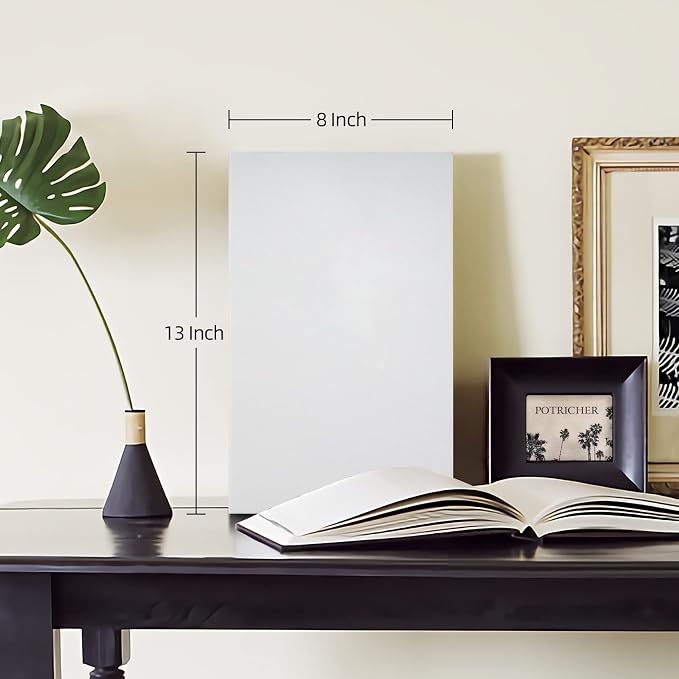 potricher Photo Album 4x6, 300 Pockets, Linen Cover, White | Small Capacity 4x6 Picture Albums with Horizontal Pockets, 4x6 Photo Book for Family, Wedding, Baby, Anniversary - Image 2