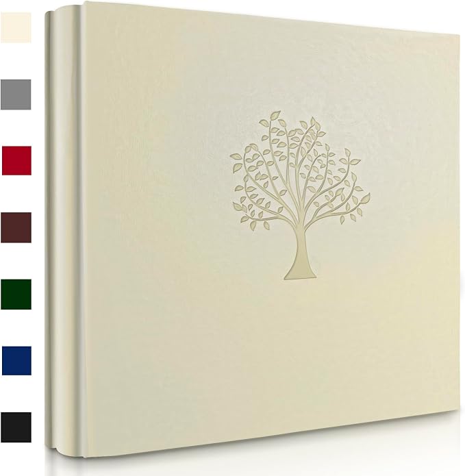 Photo Album 4x6 600 Pockets Photos, Large Capacity Leather Cover Photo Book | Slip-In Horizontal & Vertical Pockets Acid-Free Waterproof Picture Albums Great for Family Baby Wedding Holiday & Anniversary by NEWROHODWELLPhotoAlbum