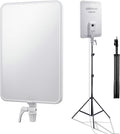 Godox LP800Bi 85W Bi-Color LED Video Light w/Stand, 2800K-6500K, 0-100% Dimmable LED Panel Light, 180°Adjustable Angle, APP Control, CRI96+ TLCI98+, Studio Soft Light for Video Photography by GODOX