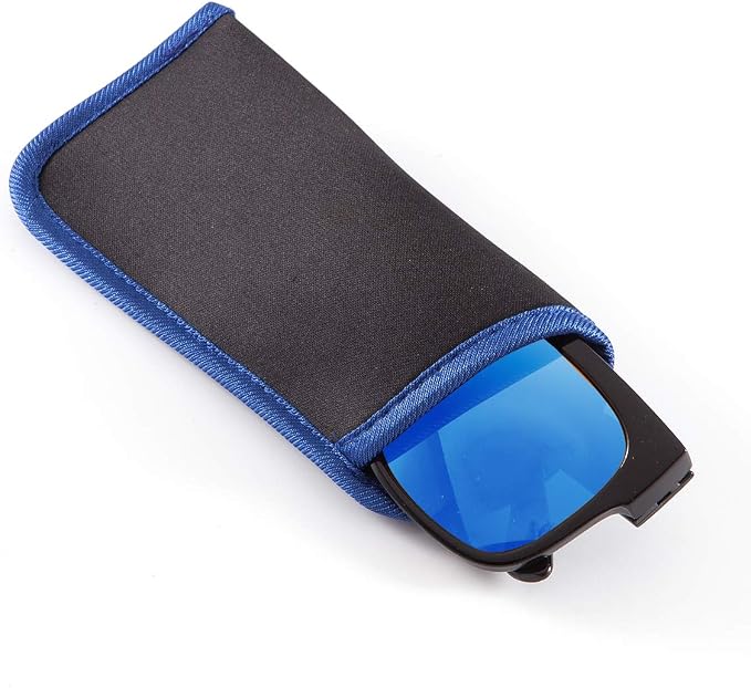 TRIUMPH VISION 3 Pack Reading Glasses Pouch Soft Case Eyeglass Sleeve Slim | Alternative to Bulky Case in bag, Lightweight Lined Padded Protect Optical lens Slip in, Cute Pattern Portable for Daily Use - Image 3