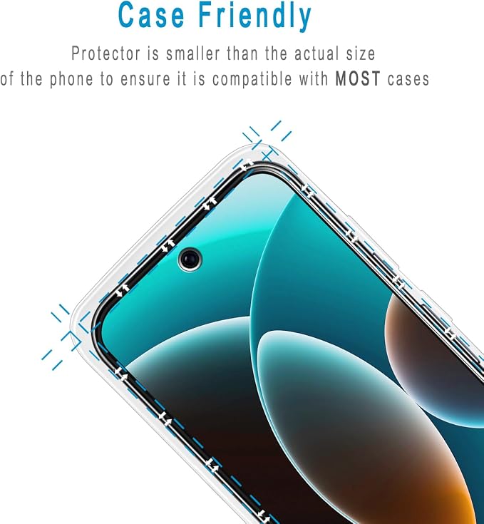 2+2 Pack Privacy Screen Protector for Google Pixel 9 Tempered Glass | with Camera Lens Protector, Anti Spy, Fingerprint ID Compatible, Anti Scratch - Image 5