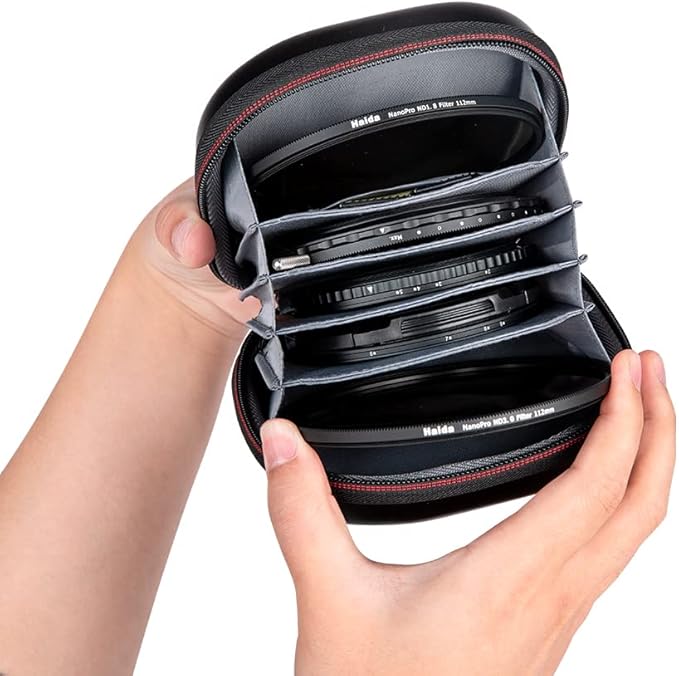 Haida Filter Pouch Camera Lens Filter Case for 112mm Round Water-Resistant Dustproof Filters Protection Storage Bag Placing Lens Accessories - Image 4