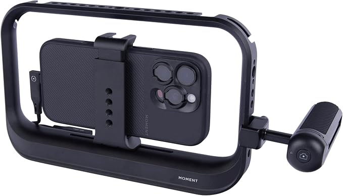Moment SuperCage Professional Mobile Filmmaking Rig | Cold Shoe Mounts, ¼"-20 Threads, Accessory Compatibility, Durable Aluminum Camera Cage - Image 10