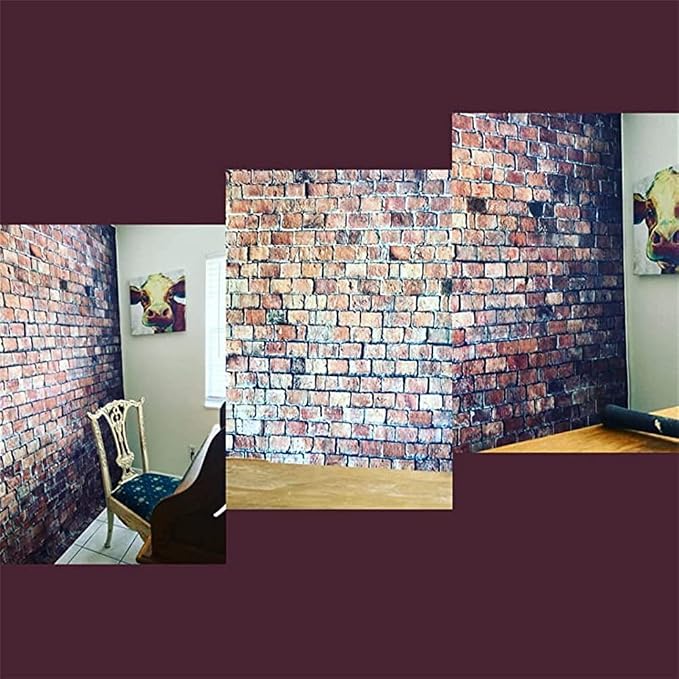 12x10ft Vintage Red Brick Wall Photo Backdrop Newborn Baby Girls Adults Portrait Photography Background Wallpaper Photo Studio Props - Image 5